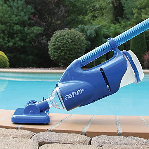 POOL BLASTER Catfish Rechargeable Pool Cleaner for In-Ground and Above Ground Pools POOL BLASTER Catfish Rechargeable Pool Cleaner for In-Ground and Above Ground Pools